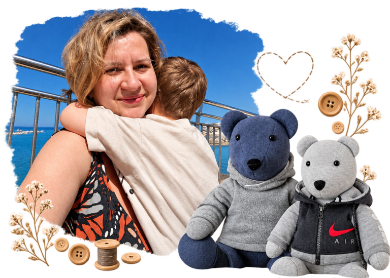 Kasia, founder and memory bear maker at Stitched Memories by Kasia